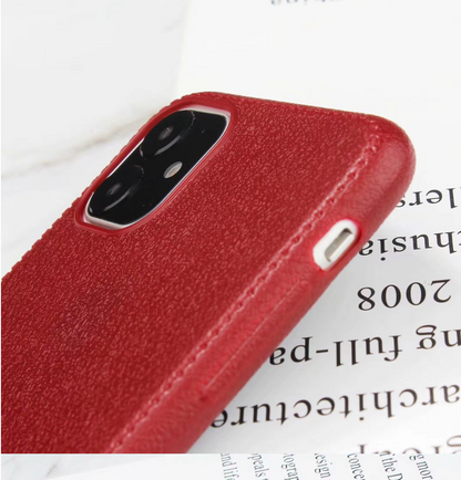 Leather phone case