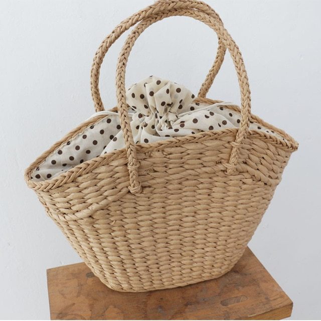 Fashion Rattan Handbags Wicker Lady Bags