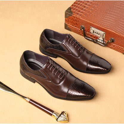 Dark Brown Leather Shoes