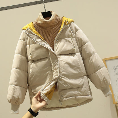 New Down Jacket Hooded Warm Jacket Casual women warm jacket