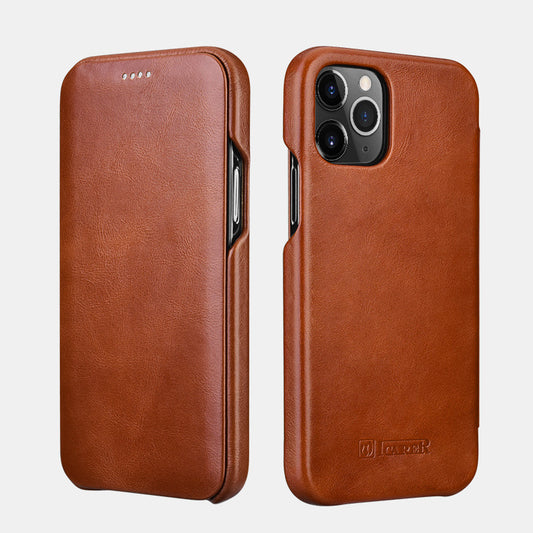 Protective Leather Retro Business Phone Case