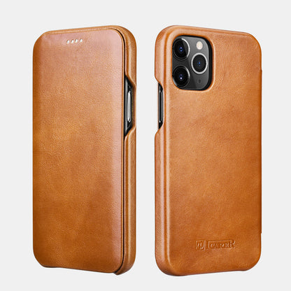 Protective Leather Retro Business Phone Case