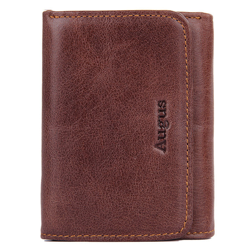 Shielding Wallet Anti-scanning Leather Wallet