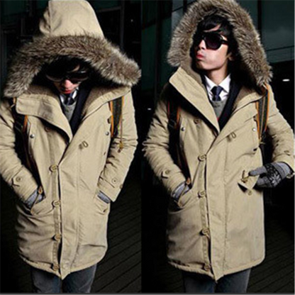 Medium long coat