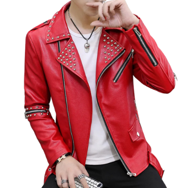 Stylish leather jacket