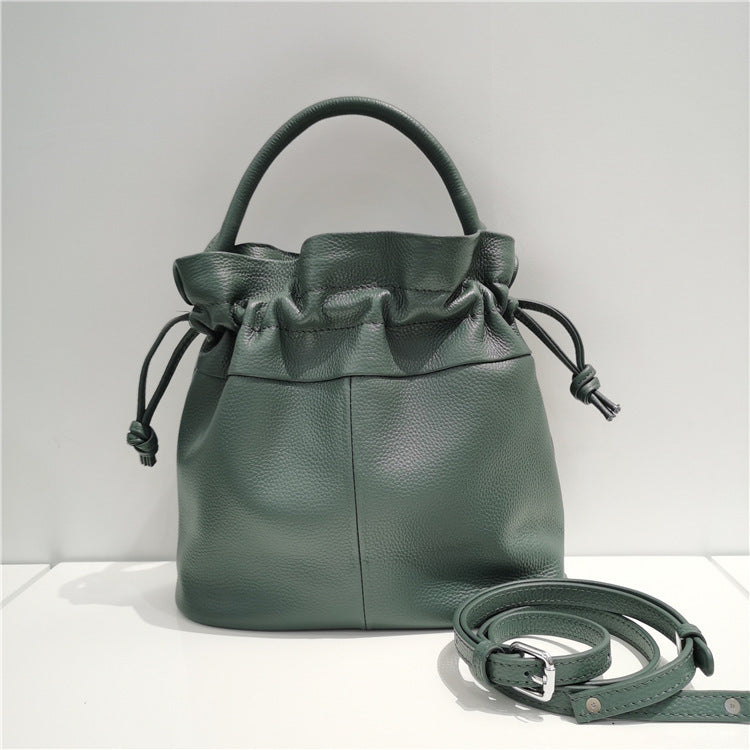 Fashion Leather Bucket Bag New