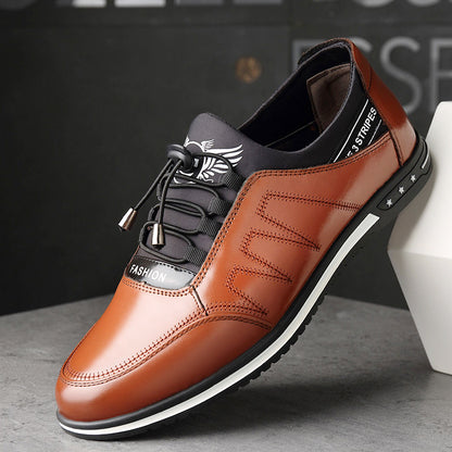 Leather shoes for men