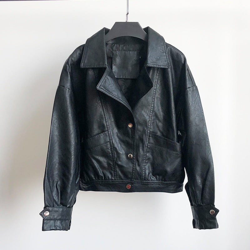 New Korean leather jacket