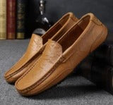 Leather casual leather shoes soft leather men's shoes