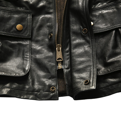 Leather Coat