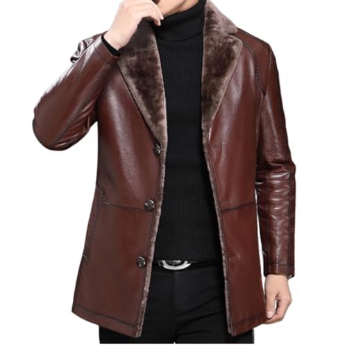 Coat Style leather jacket