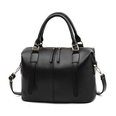 Leather Handbag Vintage Bag Shoulder Bags Big Bag