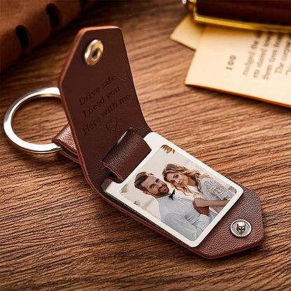 Engraving Leather Keychain