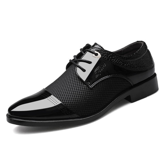 Men's leather shoes