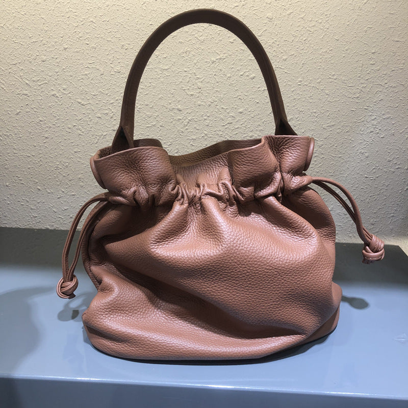 Fashion Leather Bucket Bag New