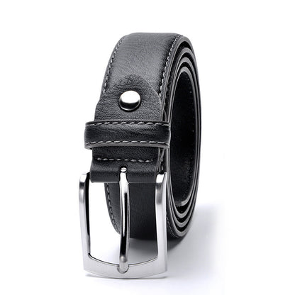 Men's Belt Pin Buckle Leather Leather Leisure Belt