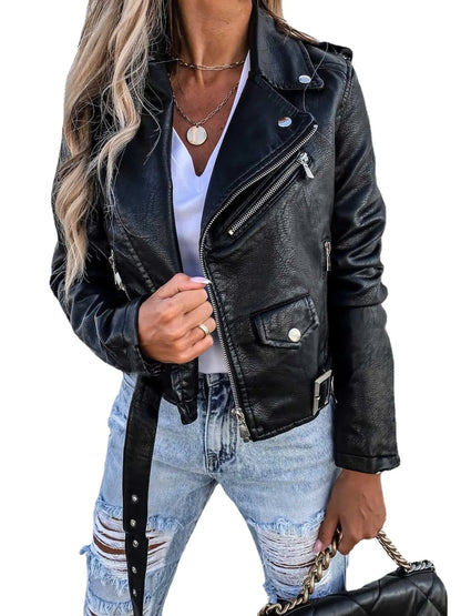 Women Leather Jacket